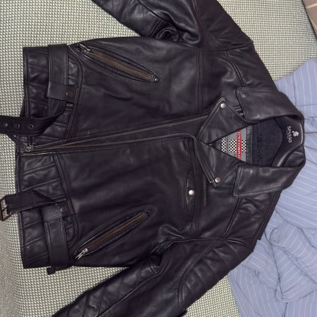 하인 게리케 Hein gericke 라이더 가죽자켓 블랙 L