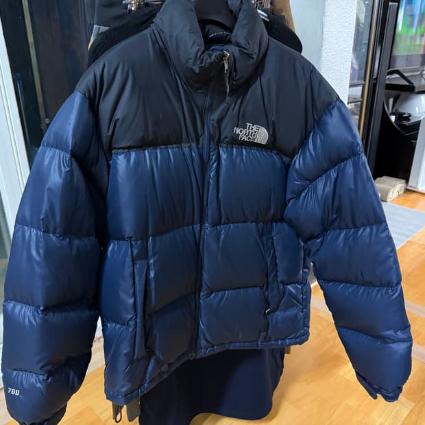 레트로 남색 노스페이스 700눕시 패딩 판매합니다! 완전 새상품!!