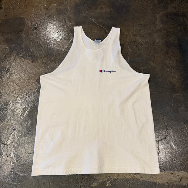90s Champion Made in USA 싱글스티치 나시티 XL