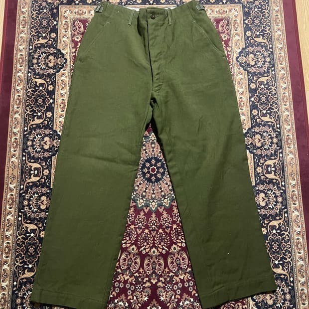 미군 오리지널 M-51 울 필드 팬츠