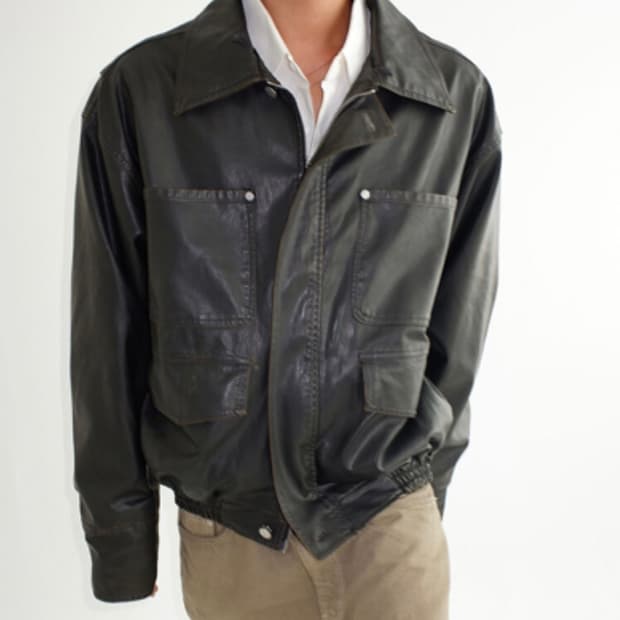 뉴치프시크 레더 자켓