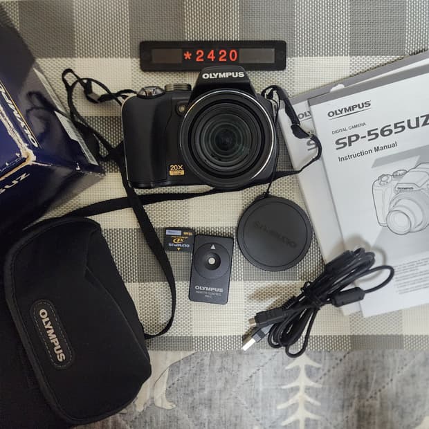올림푸스 SP-565 UZ 디지털카메라 박스품