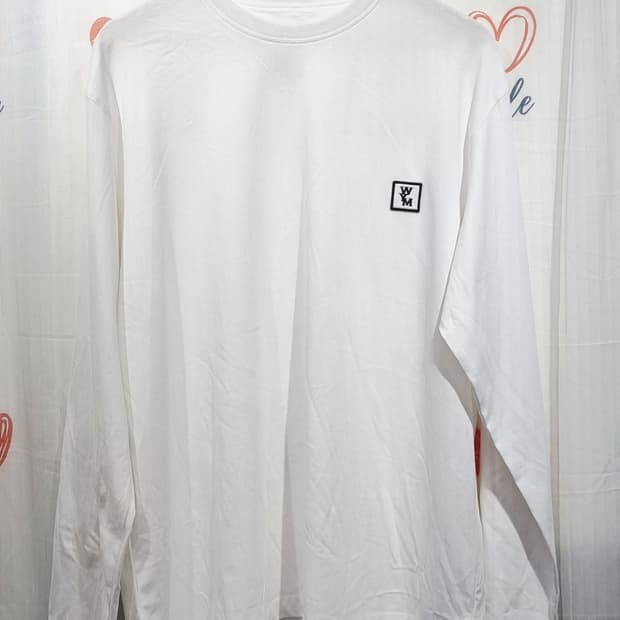 정품) 우영미 코튼 롱슬리브 