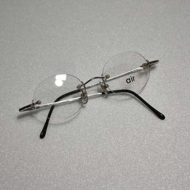 air 긱시크 무테 안경