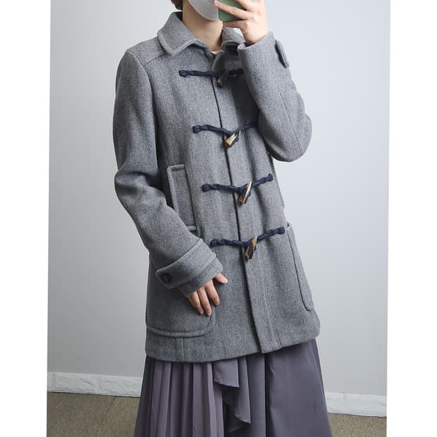 (바나나 리퍼블릭)헤링본 더플 코트