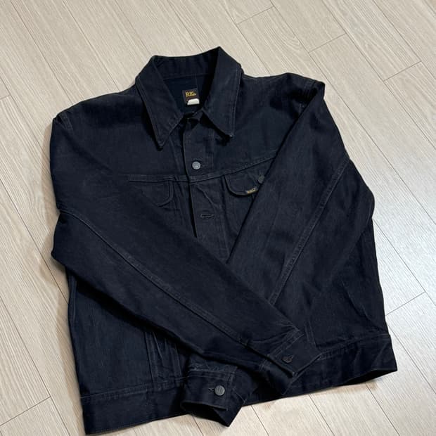 [XL] RRL LOT271 흑청 블랙 자켓