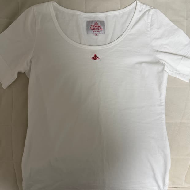 비비안웨스트우드 레드라벨 반팔 티셔츠