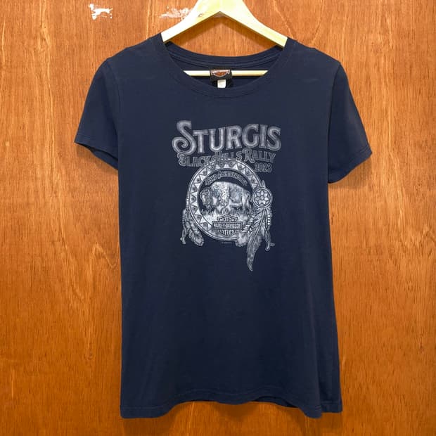 (XL) Harley Davidson 할리 프린팅 반팔티