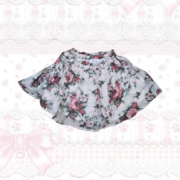 앙크루즈 플로럴 큐롯