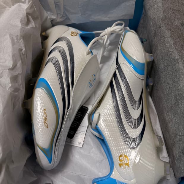 아디다스 F50 엘리트 FG 튜닛 메시 코어 화이트 나이트 네이비