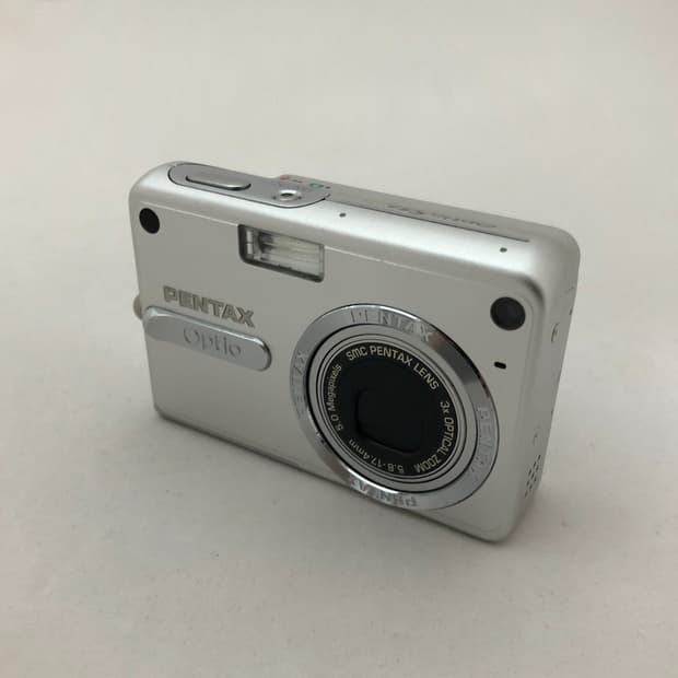 (미품) 펜탁스 옵티오 Optio S5z 실버 빈티지 디카 카메라