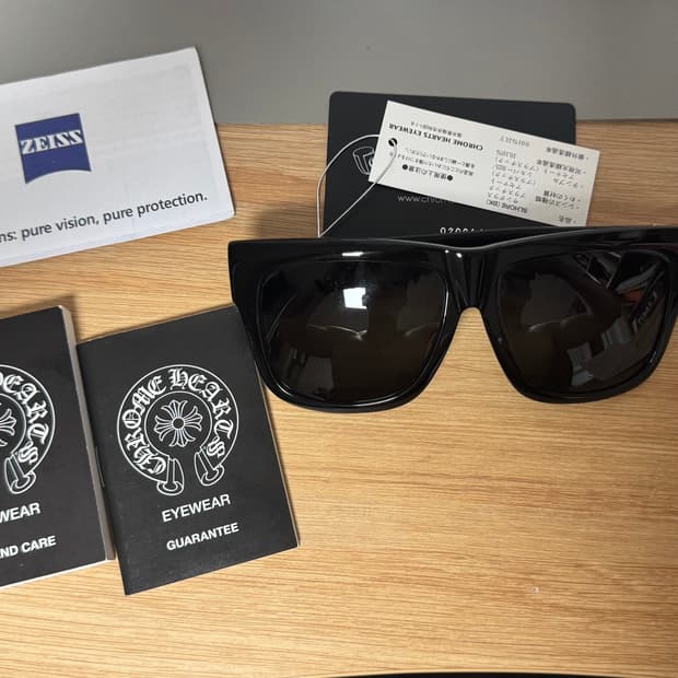 크롬하츠 SLHORE 블랙 선글라스