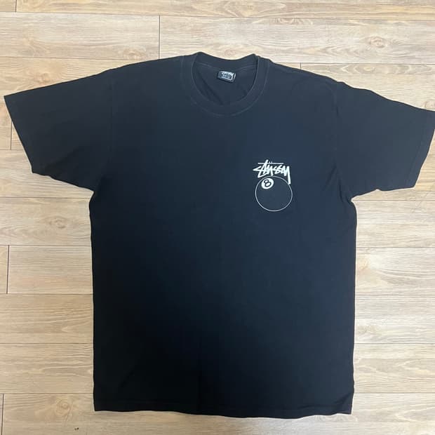 스투시 8볼 반팔 L