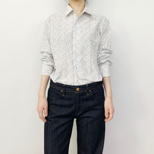 살바토레 페라가모 패턴 셔츠