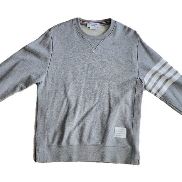 톰브라운 엔지니어드 스웨트셔츠 라이트 그레이