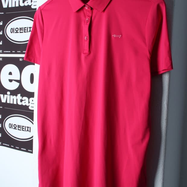 W(2XL) 루이까스텔 반팔 카라 티셔츠 빅사이즈 골프-H35180
