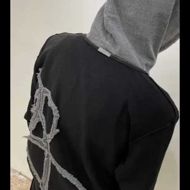 엑슬림 xlim 리버시블 후드 2사이즈 블랙