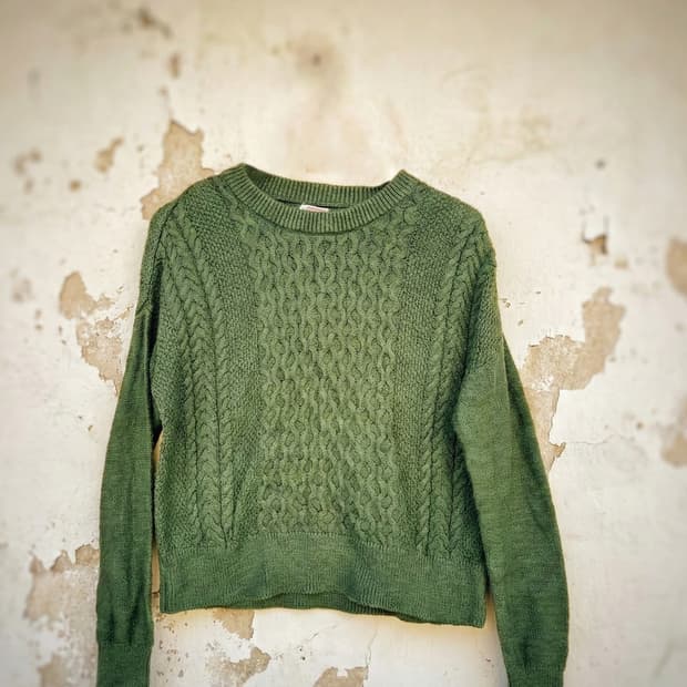  모시모(Mossimo) 케이블 니트