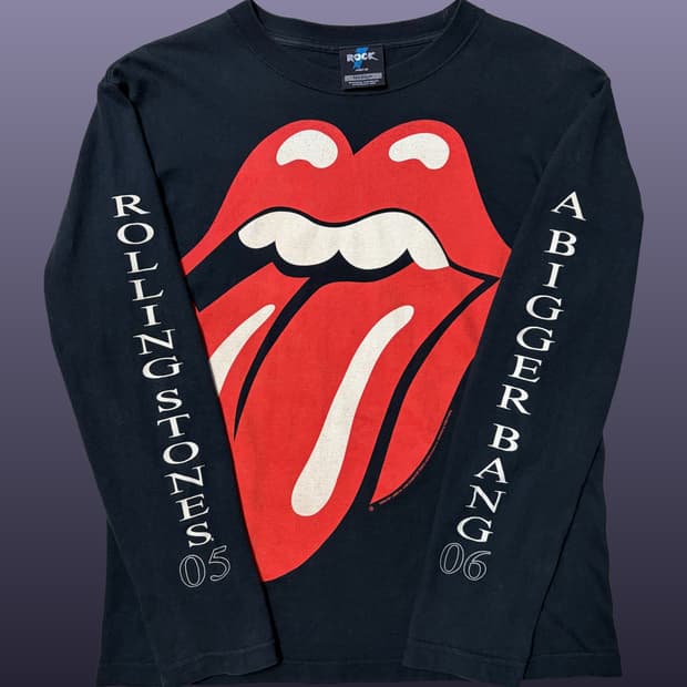 빈티지 00s The Rolling Stones 롤링 스톤스 티셔츠