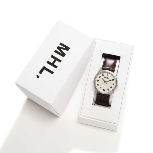 MHL 마가렛호웰 레더 가죽 손목시계