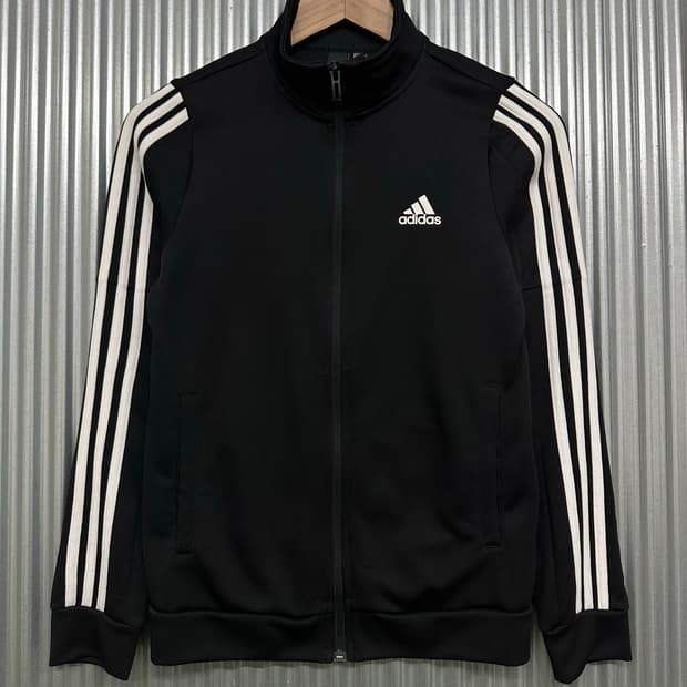 [XS] 아디다스 adidas 삼선 집업 트랙 자켓 블랙