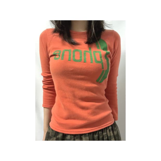 Hysteric glamour。00s 7부 소매 티셔츠