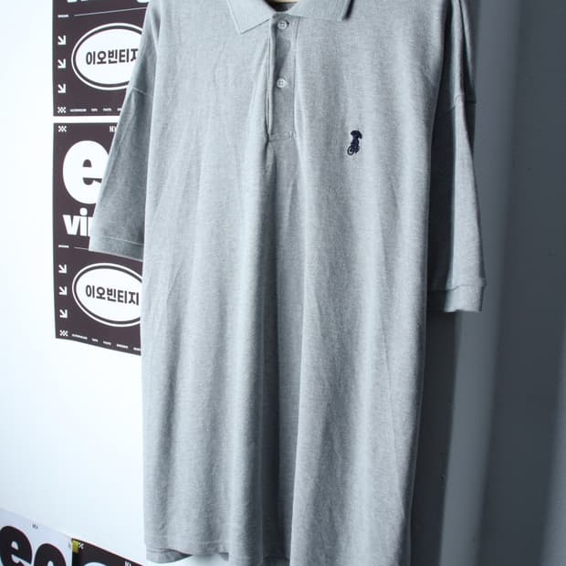 (XL-2XL) 테이크이지 반팔 카라 티셔츠 빅사이즈-H34862