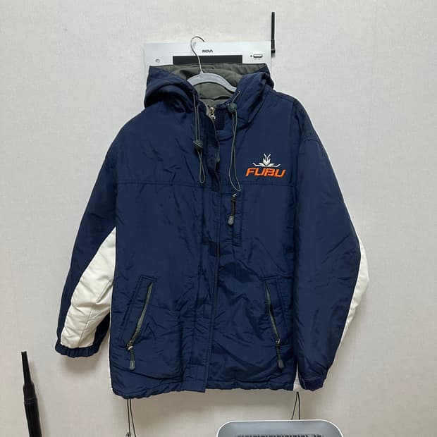 FUBU 후부 올드스쿨 후드 패딩