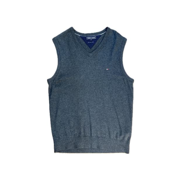 타미힐피거 피마 코튼 캐시미어 베스트 M