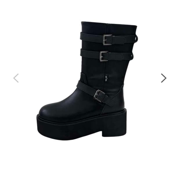 MAYA MIDI BUCKLE BOOTS  마야부츠 미디 235