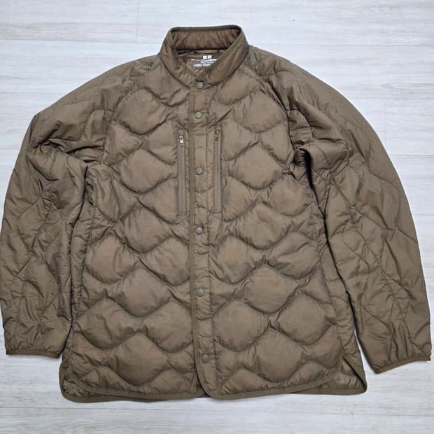 [L] 유니클로 x White Mountaineering 하이브리드 다운