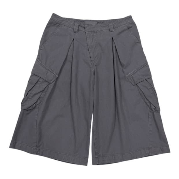 산산기어 카프리 카고팬츠 바지 퍼플 그레이 3