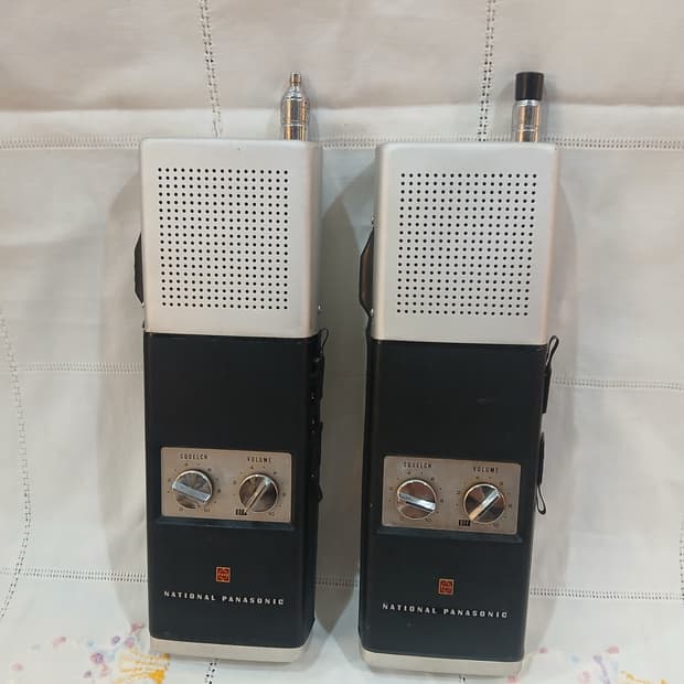 내셔널 파나소닉  빈티지 무전기 2대