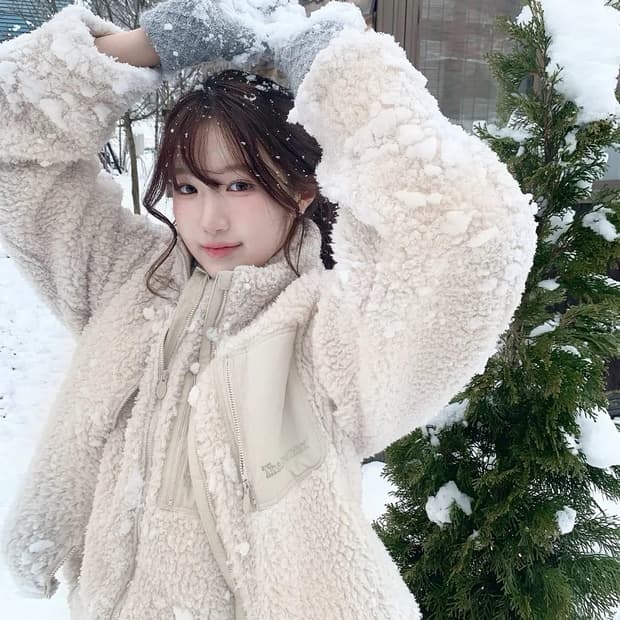 더바넷 플리스 후리스 Flock Fleece Zip-Up Jacket