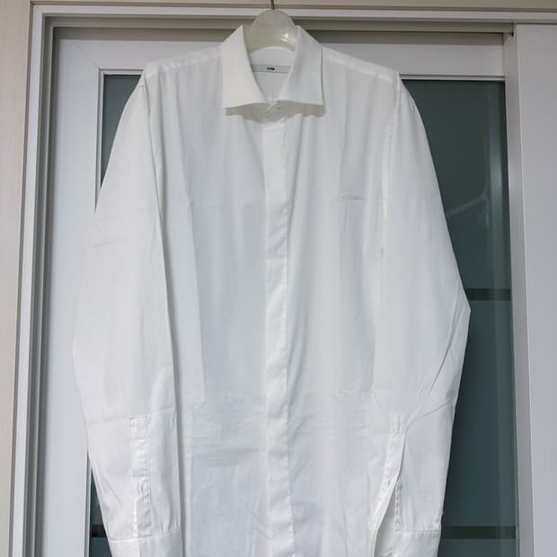 시스템옴므 정장 드레스 셔츠 화이트 105