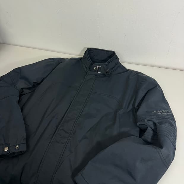 100-105 LEE 리 다크네이비 스티치포인트 점퍼