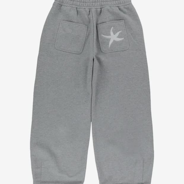 [L] TCM starfish sweat pants (grey)
