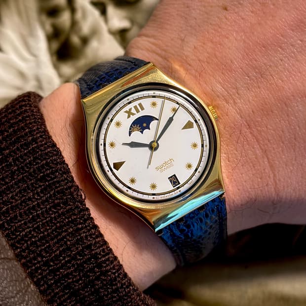 91년판) 빈티지 스와치 문페이즈 C.E.O