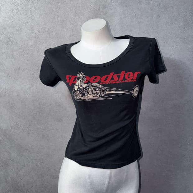 Hysteric Glamour “Speedster” Baby Tee
