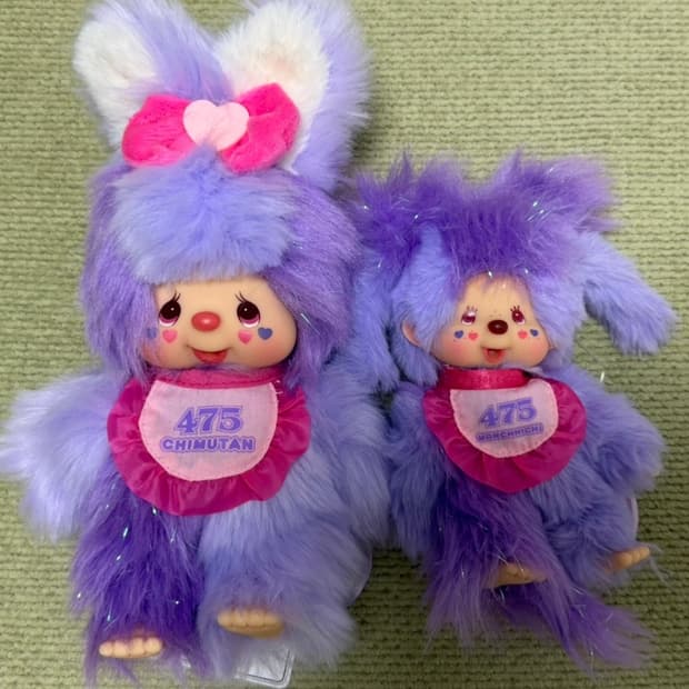 몬치치 x 시나코 콜라보레이션 치무탄 인형 2개 일괄판매