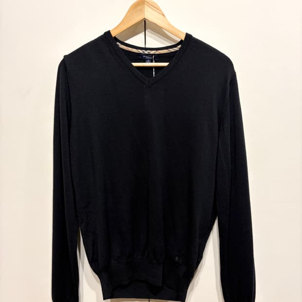 버버리 런던 울 니트