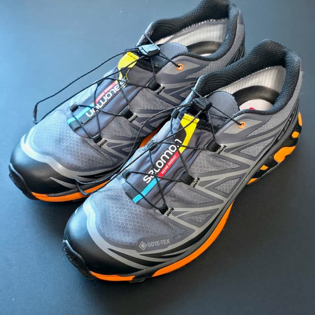 [280] 살로몬 XT-6 GTX 블랙/에보니/마멀레이드