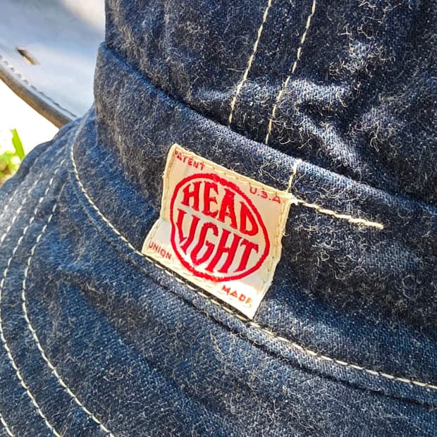 HEAD LIGHT DENIM WORK CAP