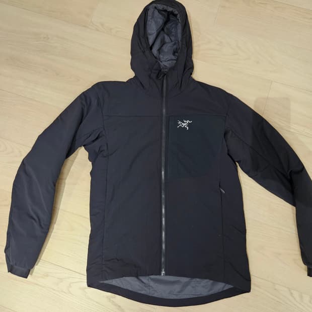 아크테릭스 프로톤 lt 후디 블랙