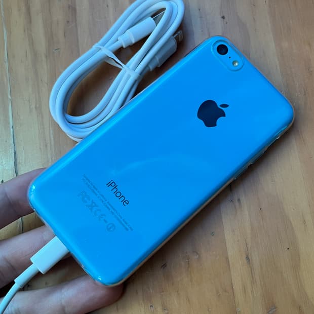 아이폰5c 블루 32g