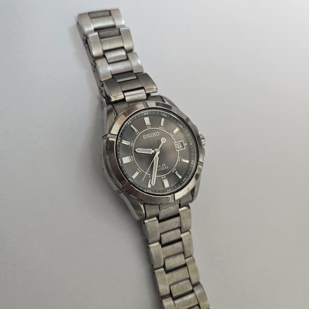 세이코 솔라 티타늄 시계 Seiko Solar