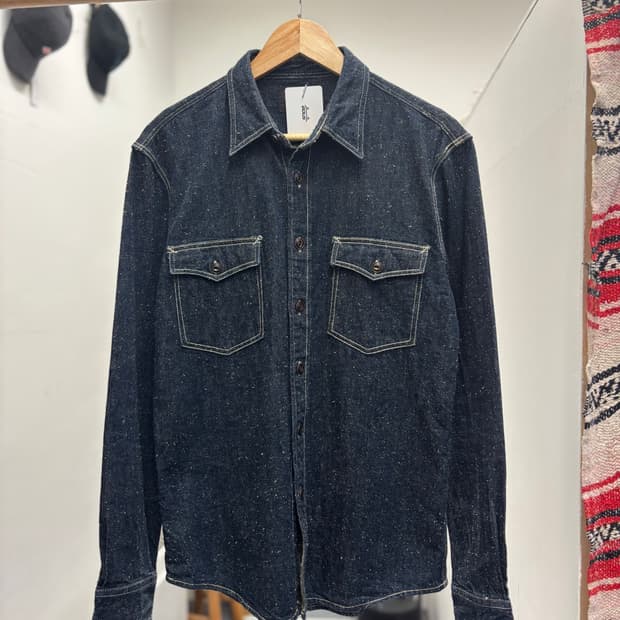 Double RL denim shirt