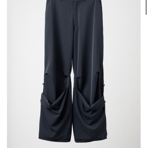 해칭룸 아머팬츠 스트라이프 네이비