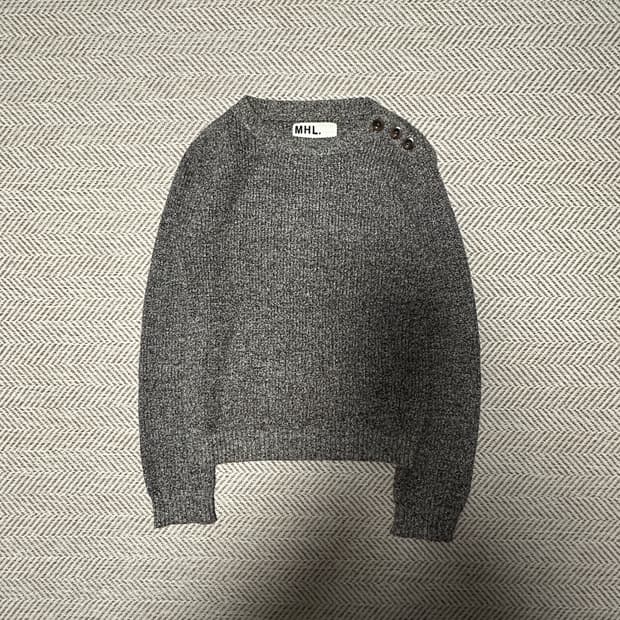 MARGARET HOWELL wool knit sweater