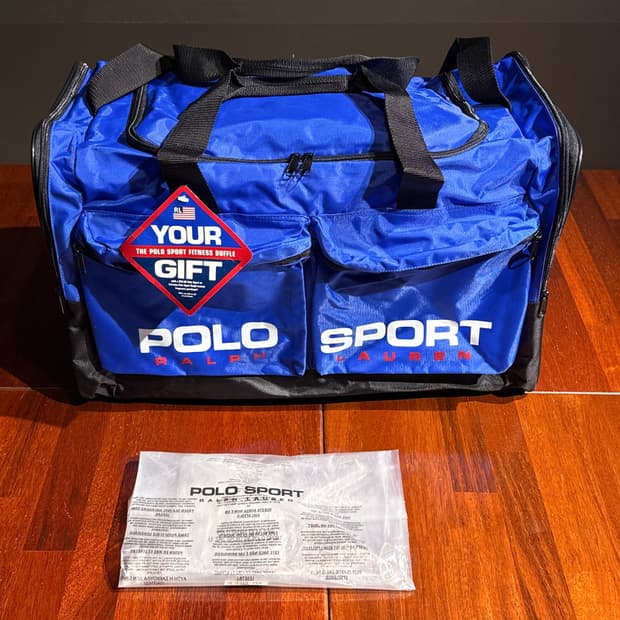 [새상품] 빈티지 폴로 스포츠 더플백 Polo Sport Duffel
